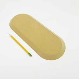 Rounded Rectangle 6 x 15 Pottery Form by GR Pottery Forms